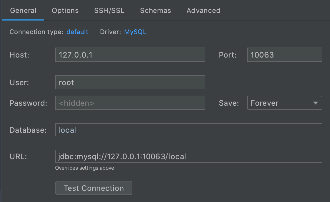 how to link mysql on mac